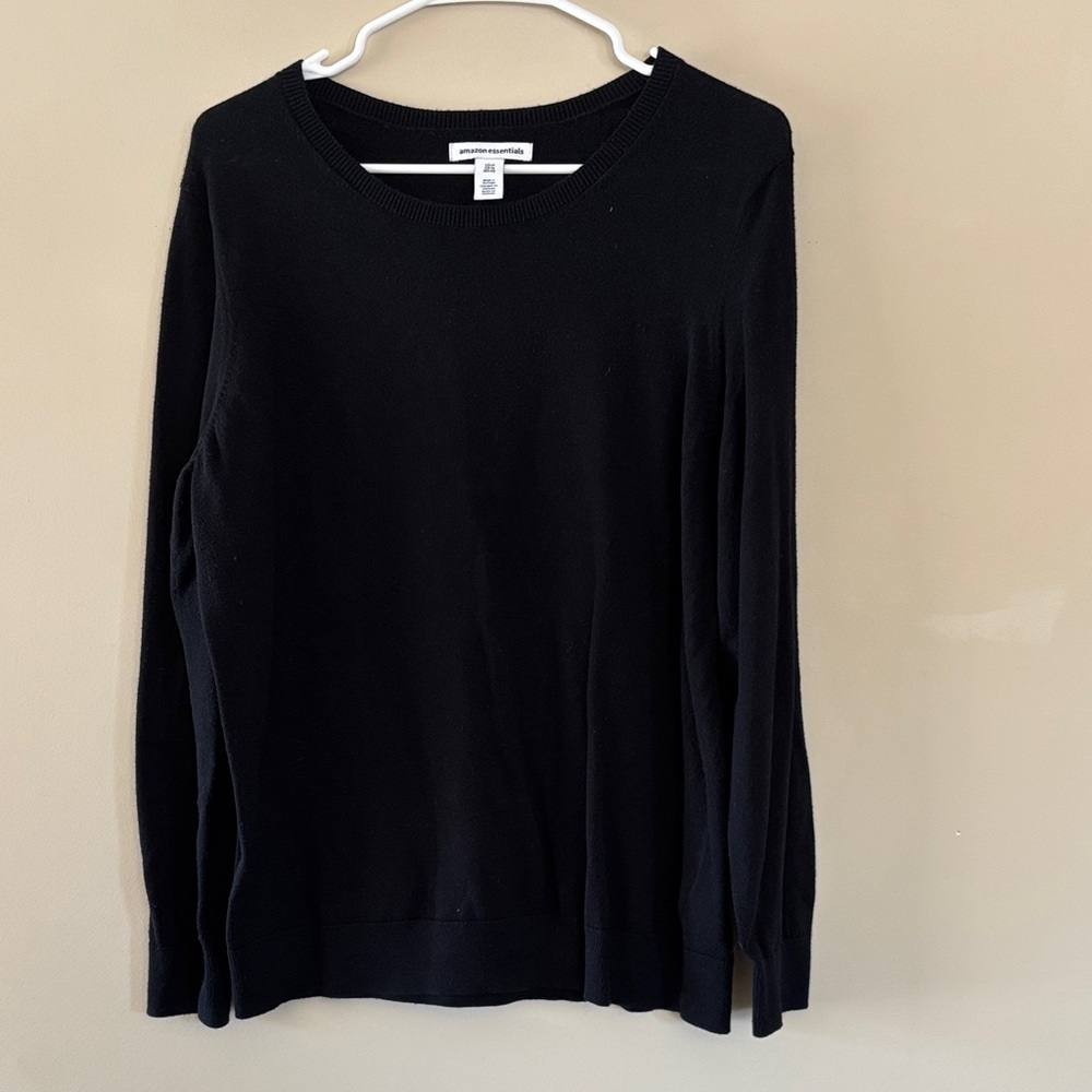 Amazon Essentials Charcoal Crew Neck Sweater